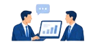 Business analysis icon